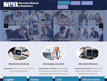 Tablet Screenshot of info.umfcluj.ro