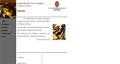 Desktop Screenshot of livsur.umfcluj.ro